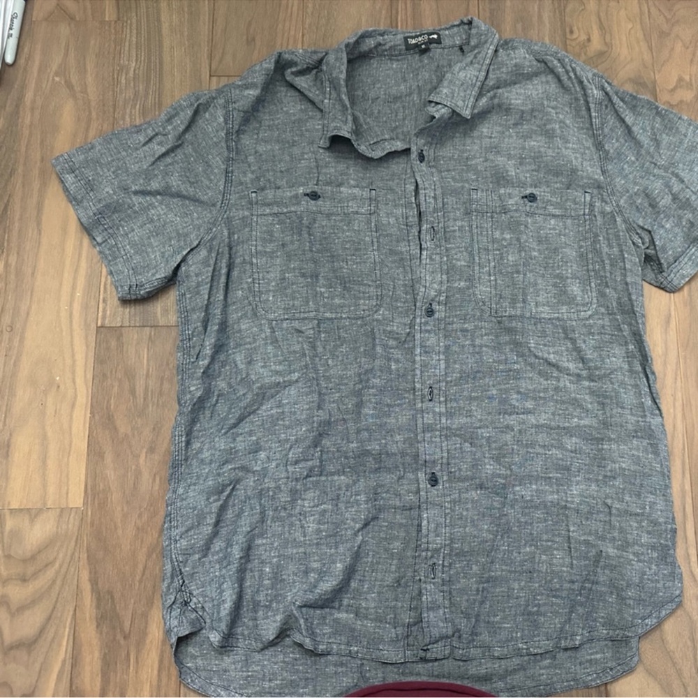 Toad&Co Charcoal Button Down Shirt